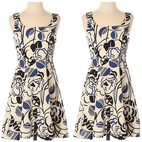 Anthropologie Dresses & Skirts - Anthropologie Vanessa Virginia Ink Bloom Dress